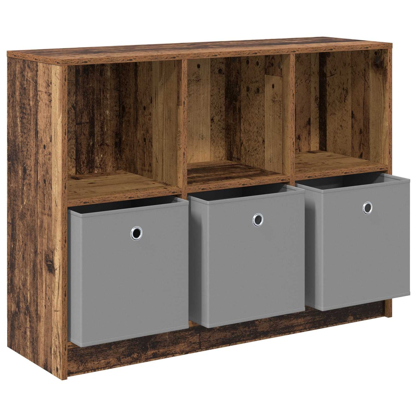 vidaXL Sideboard with Drawer Old Wood 102 x 32 x 73.5 cm