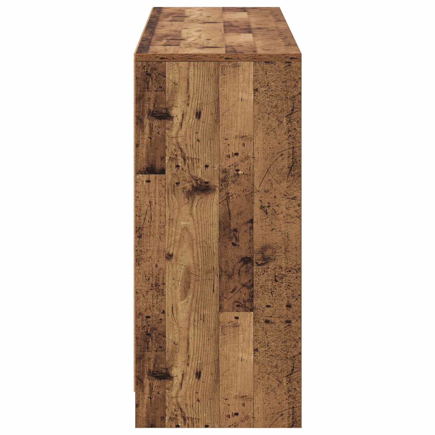 vidaXL Sideboard with Drawer Old Wood 102 x 32 x 73.5 cm