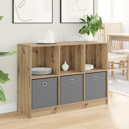 vidaXL Sideboard with Drawer Artisan Oak 102 x 32 x 73.5 cm