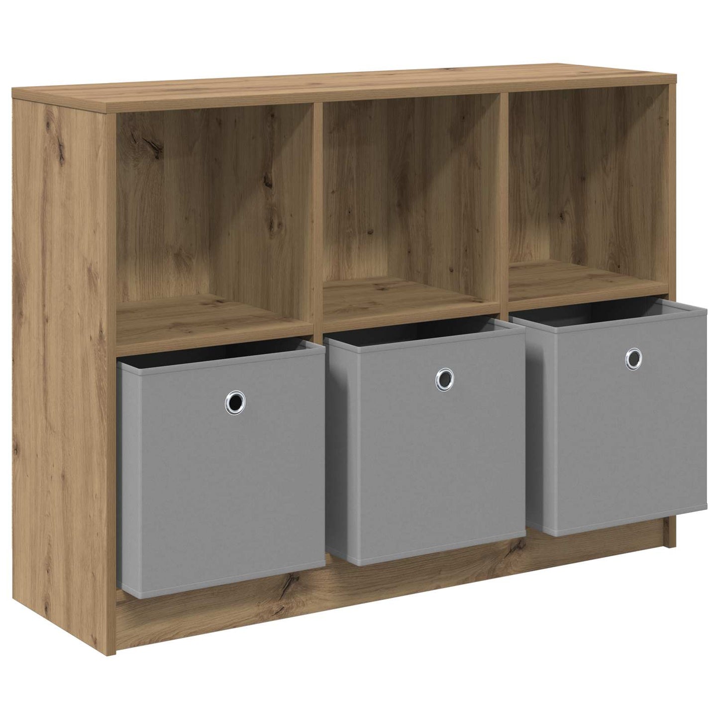 vidaXL Sideboard with Drawer Artisan Oak 102 x 32 x 73.5 cm
