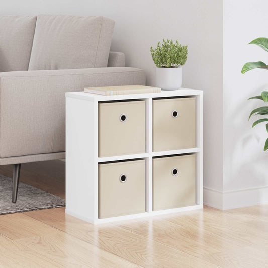 vidaXL Sideboard with Drawer White 49.5 x 22 x 47 cm