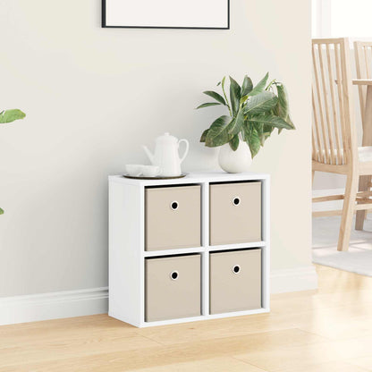 vidaXL Sideboard with Drawer White 49.5 x 22 x 47 cm