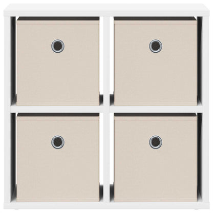 vidaXL Sideboard with Drawer White 49.5 x 22 x 47 cm