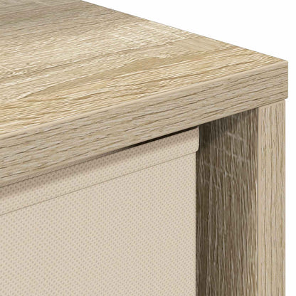 vidaXL Sideboard with Drawer Sonoma Oak 49.5 x 22 x 47 cm