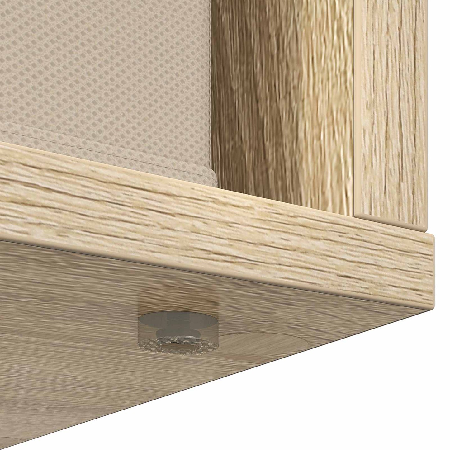 vidaXL Sideboard with Drawer Sonoma Oak 49.5 x 22 x 47 cm