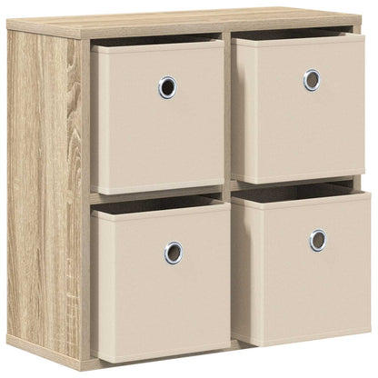 vidaXL Sideboard with Drawer Sonoma Oak 49.5 x 22 x 47 cm