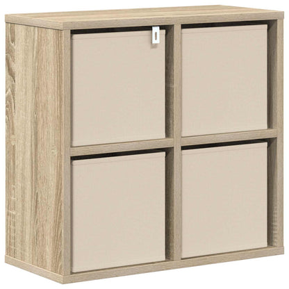 vidaXL Sideboard with Drawer Sonoma Oak 49.5 x 22 x 47 cm