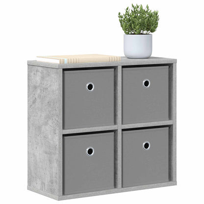vidaXL Sideboard with Drawer Concrete Grey 49.5 x 22 x 47 cm