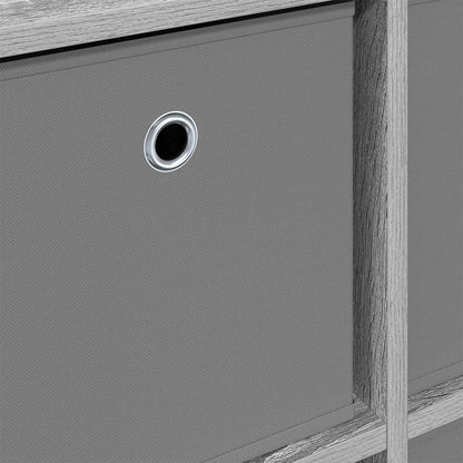 vidaXL Sideboard with Drawer Grey Sonoma 49.5 x 22 x 47 cm