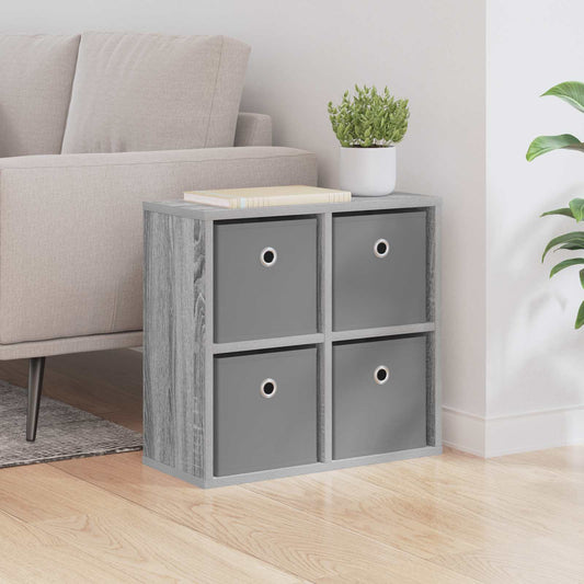 vidaXL Sideboard with Drawer Grey Sonoma 49.5 x 22 x 47 cm