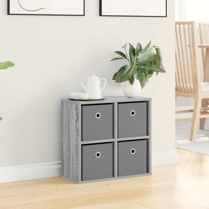 vidaXL Sideboard with Drawer Grey Sonoma 49.5 x 22 x 47 cm