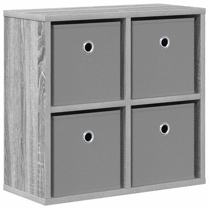 vidaXL Sideboard with Drawer Grey Sonoma 49.5 x 22 x 47 cm