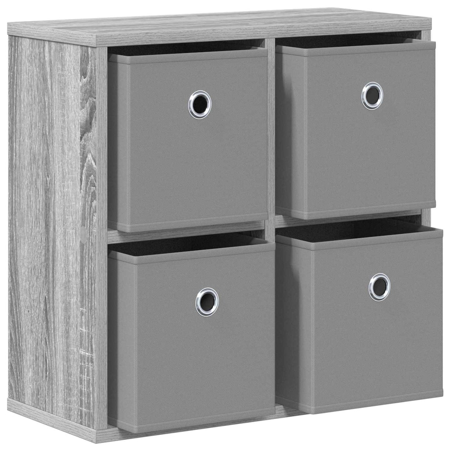 vidaXL Sideboard with Drawer Grey Sonoma 49.5 x 22 x 47 cm
