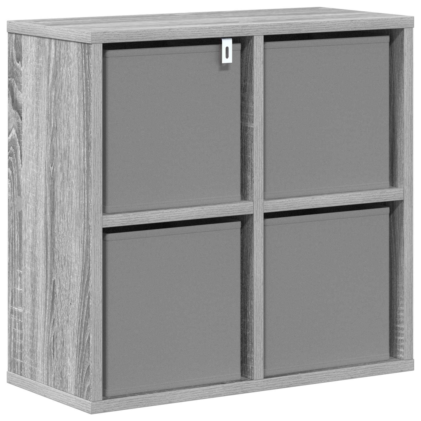 vidaXL Sideboard with Drawer Grey Sonoma 49.5 x 22 x 47 cm