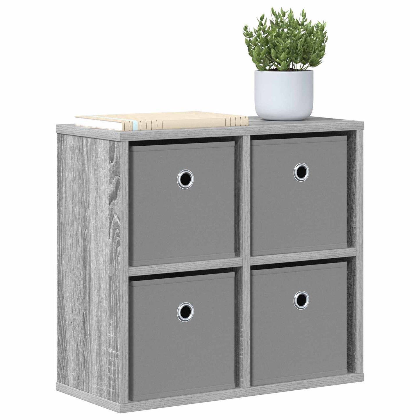 vidaXL Sideboard with Drawer Grey Sonoma 49.5 x 22 x 47 cm