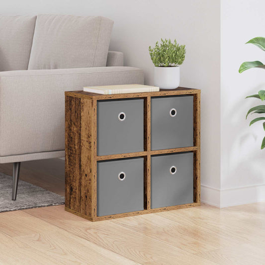 vidaXL Sideboard with Drawer Old Wood 49.5 x 22 x 47 cm