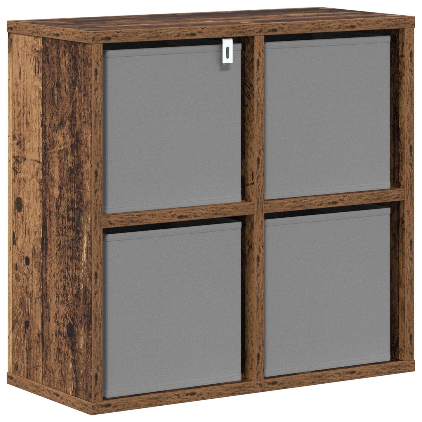 vidaXL Sideboard with Drawer Old Wood 49.5 x 22 x 47 cm