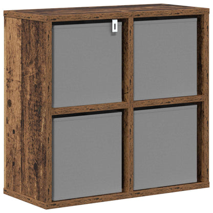 vidaXL Sideboard with Drawer Old Wood 49.5 x 22 x 47 cm
