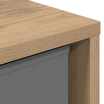 vidaXL Sideboard with Drawer Artisan Oak 49.5 x 22 x 47 cm