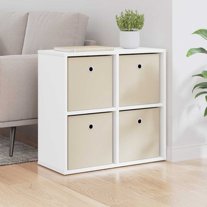 vidaXL Sideboard with Drawer White 59.5 x 27 x 57 cm