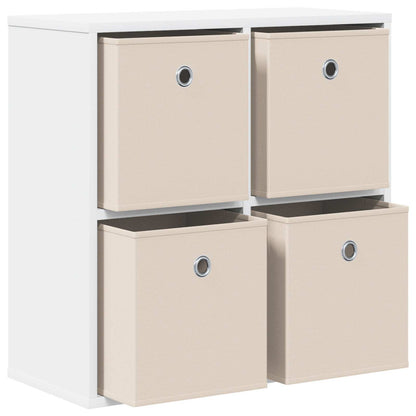 vidaXL Sideboard with Drawer White 59.5 x 27 x 57 cm