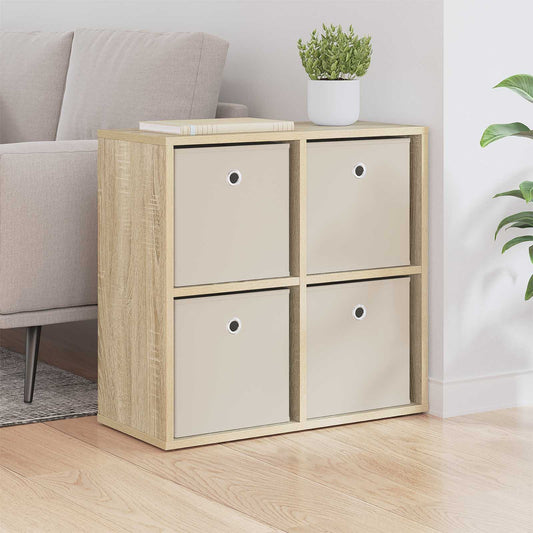 vidaXL Sideboard with Drawer Sonoma Oak 59.5 x 27 x 57 cm