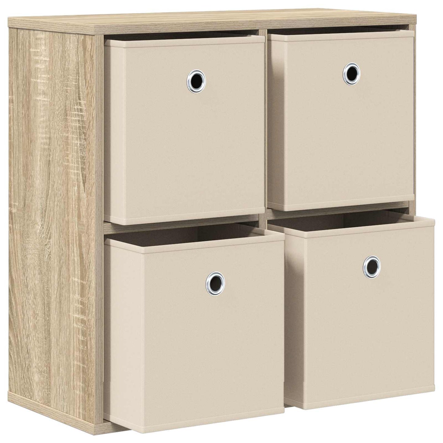 vidaXL Sideboard with Drawer Sonoma Oak 59.5 x 27 x 57 cm