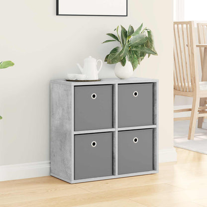 vidaXL Sideboard with Drawer Concrete Grey 59.5 x 27 x 57 cm