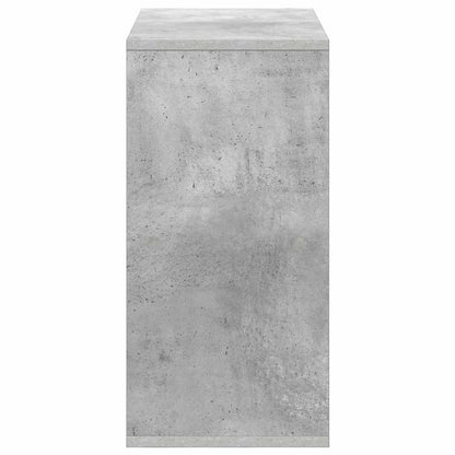 vidaXL Sideboard with Drawer Concrete Grey 59.5 x 27 x 57 cm