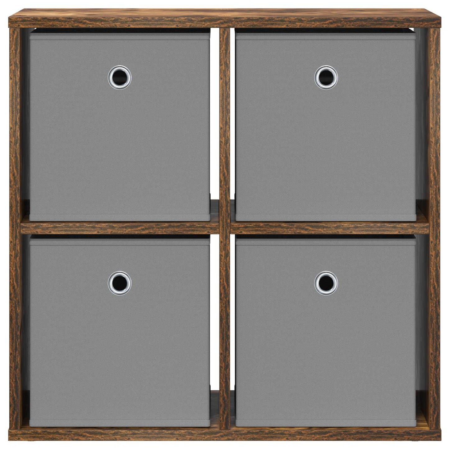 vidaXL Sideboard with Drawer Smoked Oak 59.5 x 27 x 57 cm