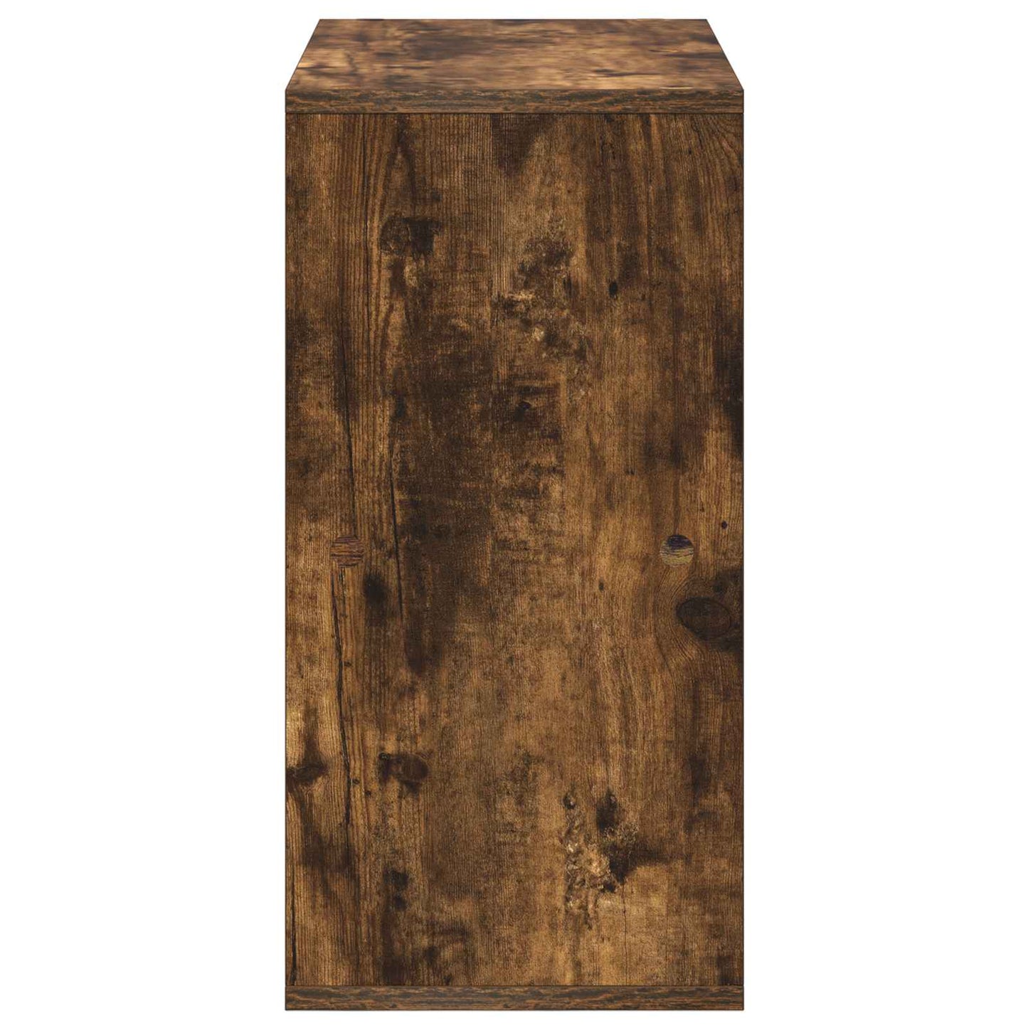vidaXL Sideboard with Drawer Smoked Oak 59.5 x 27 x 57 cm