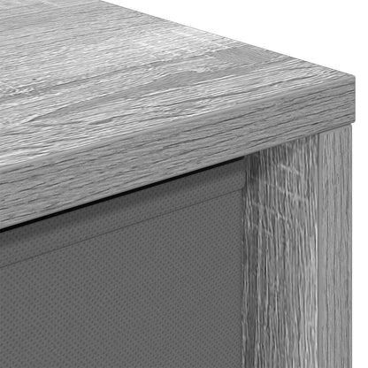 vidaXL Sideboard with Drawer Grey Sonoma 59.5 x 27 x 57 cm