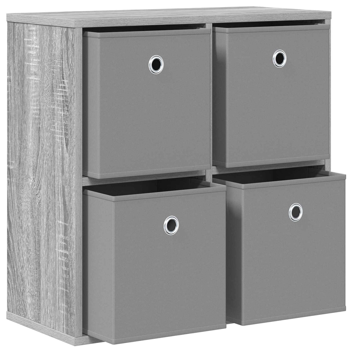 vidaXL Sideboard with Drawer Grey Sonoma 59.5 x 27 x 57 cm