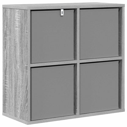 vidaXL Sideboard with Drawer Grey Sonoma 59.5 x 27 x 57 cm