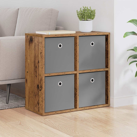 vidaXL Sideboard with Drawer Old Wood 59.5 x 27 x 57 cm