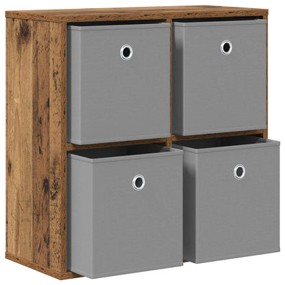 vidaXL Sideboard with Drawer Old Wood 59.5 x 27 x 57 cm