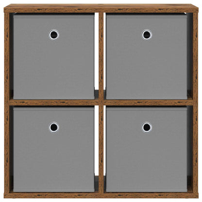 vidaXL Sideboard with Drawer Old Wood 59.5 x 27 x 57 cm
