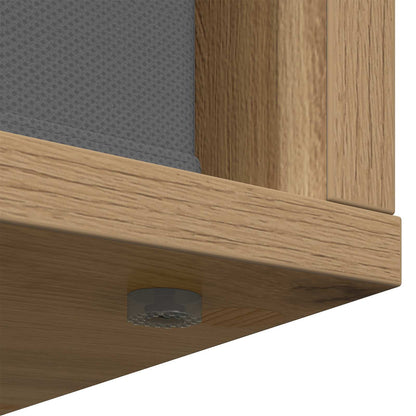 vidaXL Sideboard with Drawer Artisan Oak 59.5 x 27 x 57 cm