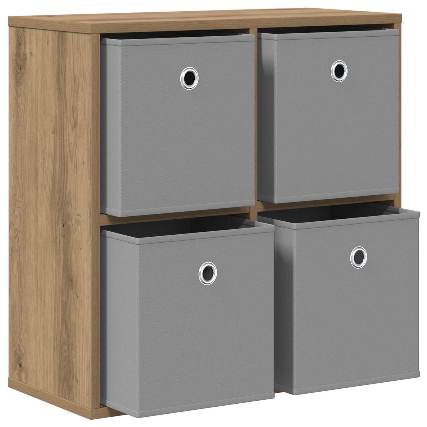 vidaXL Sideboard with Drawer Artisan Oak 59.5 x 27 x 57 cm
