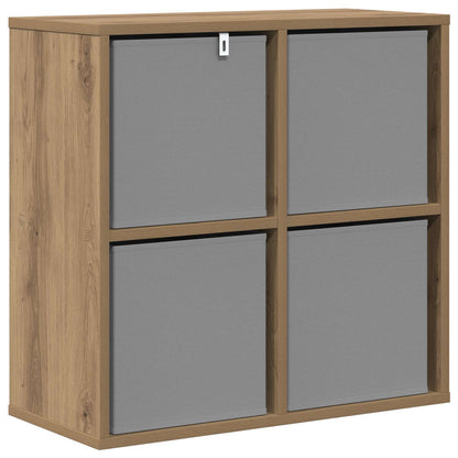 vidaXL Sideboard with Drawer Artisan Oak 59.5 x 27 x 57 cm