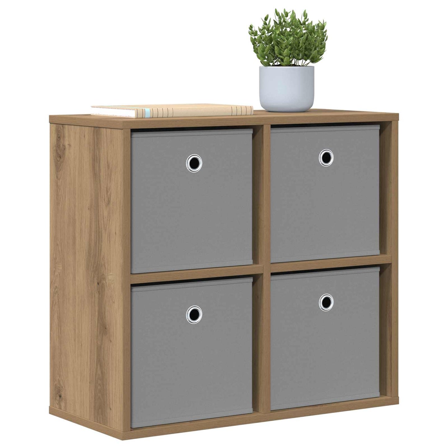 vidaXL Sideboard with Drawer Artisan Oak 59.5 x 27 x 57 cm