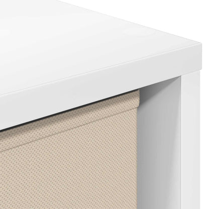 vidaXL Sideboard with Drawer White 68.5 x 32 x 67 cm