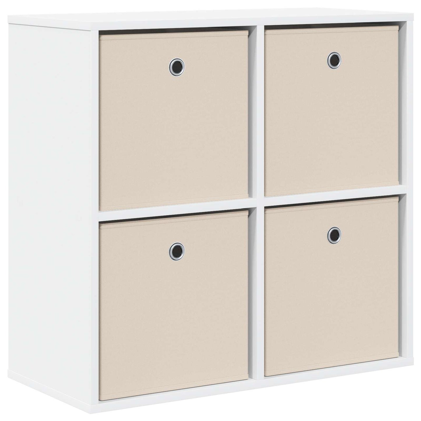 vidaXL Sideboard with Drawer White 68.5 x 32 x 67 cm