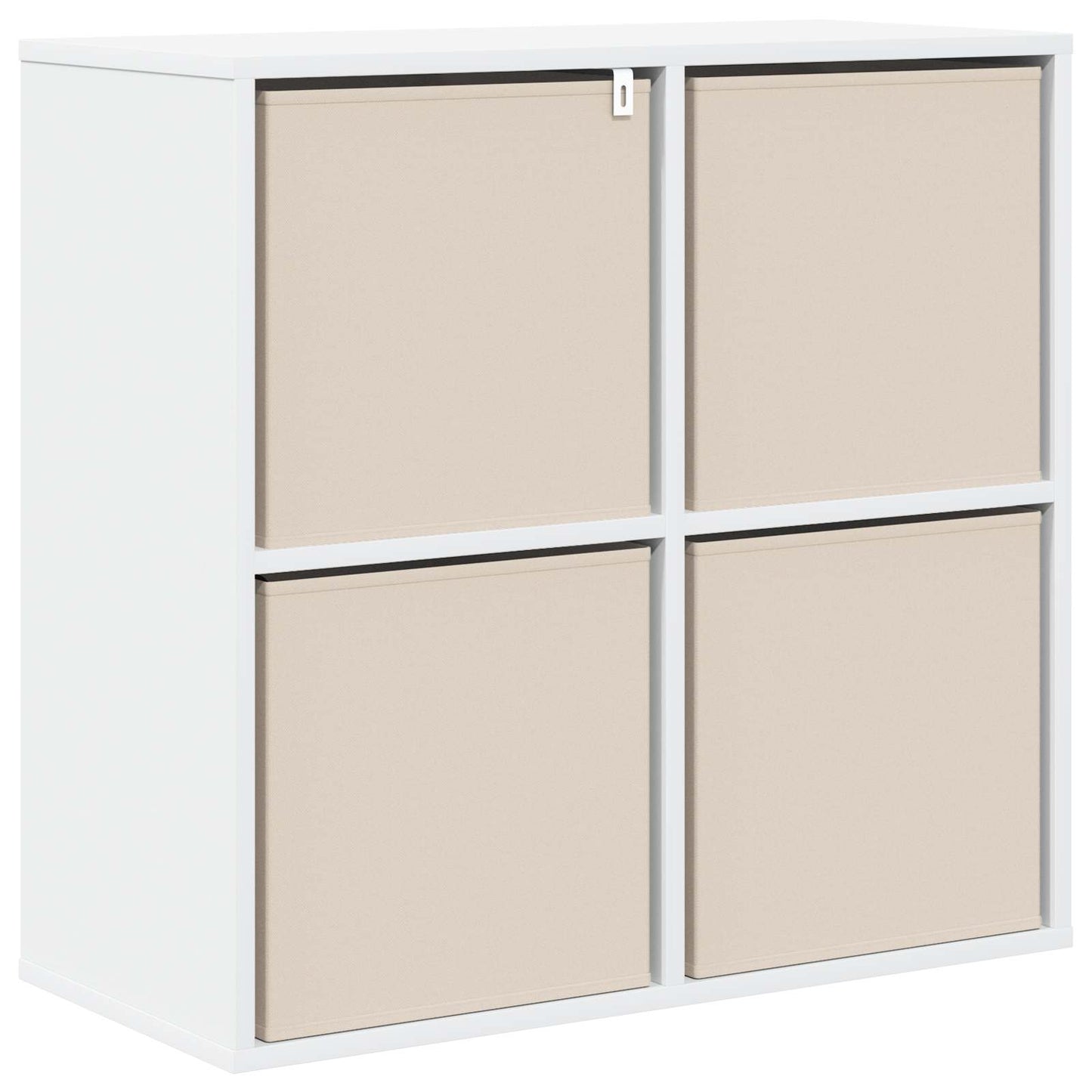 vidaXL Sideboard with Drawer White 68.5 x 32 x 67 cm