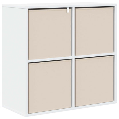 vidaXL Sideboard with Drawer White 68.5 x 32 x 67 cm