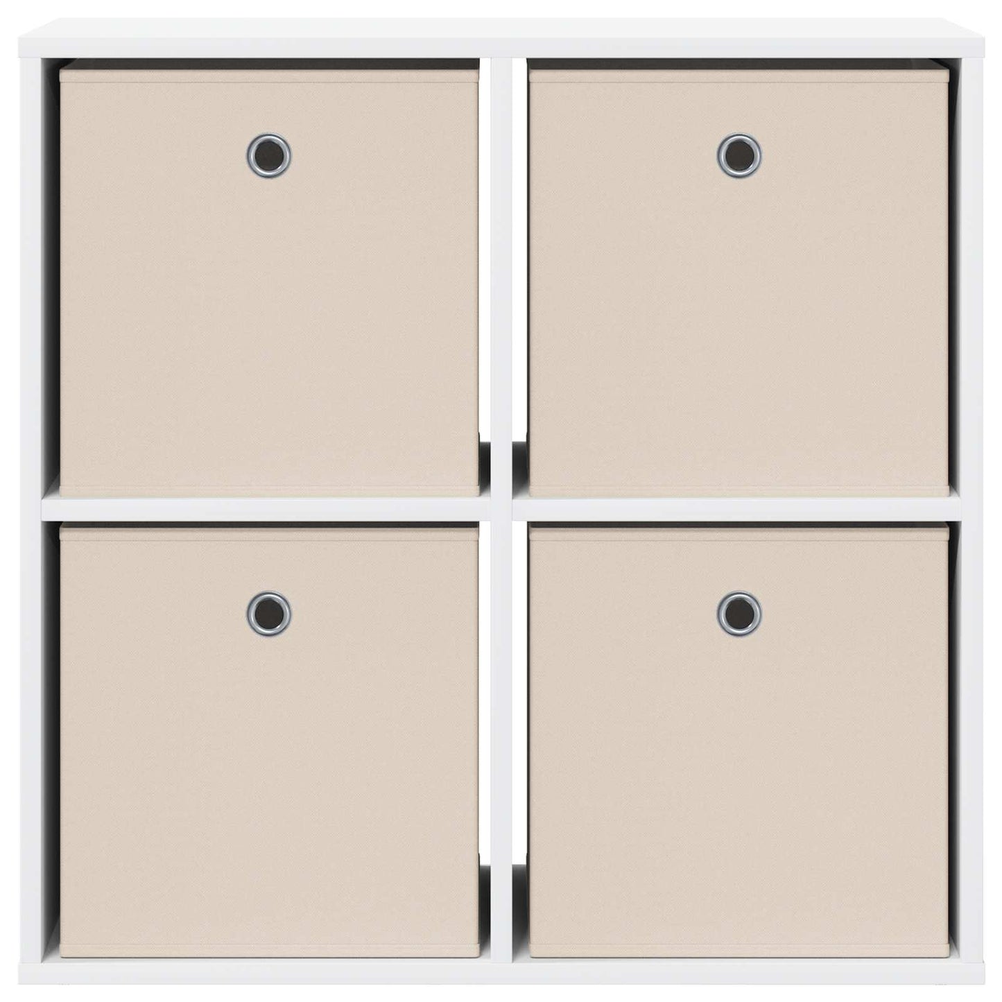 vidaXL Sideboard with Drawer White 68.5 x 32 x 67 cm