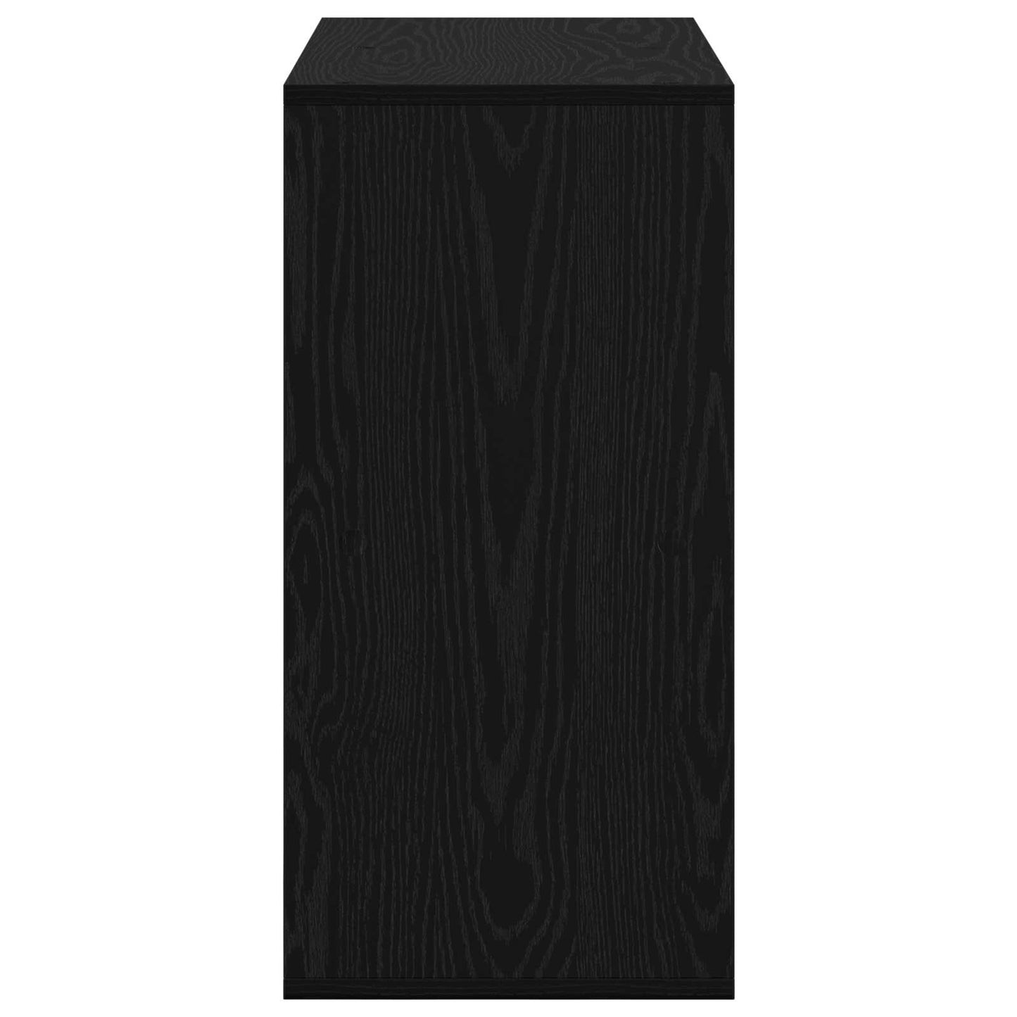 vidaXL Sideboard with Drawer Black Oak 68.5 x 32 x 67 cm