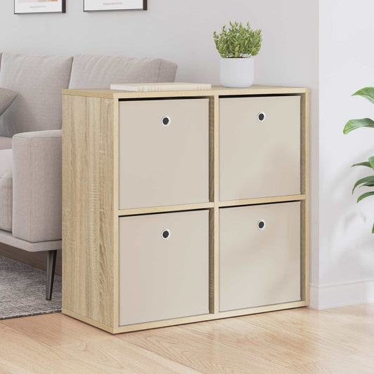 vidaXL Sideboard with Drawer Sonoma Oak 68.5 x 32 x 67 cm