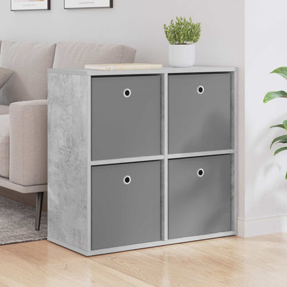 vidaXL Sideboard with Drawer Concrete Grey 68.5 x 32 x 67 cm