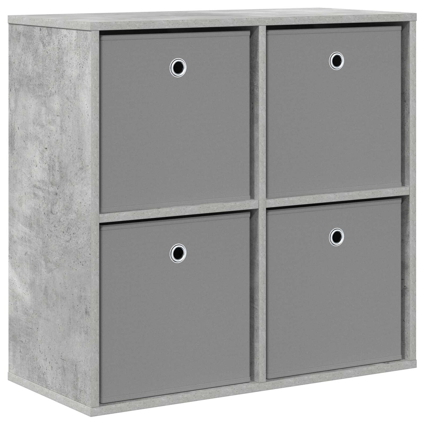 vidaXL Sideboard with Drawer Concrete Grey 68.5 x 32 x 67 cm